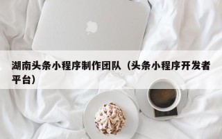 巨野湖南头条小程序制作团队（头条小程序开发者平台）